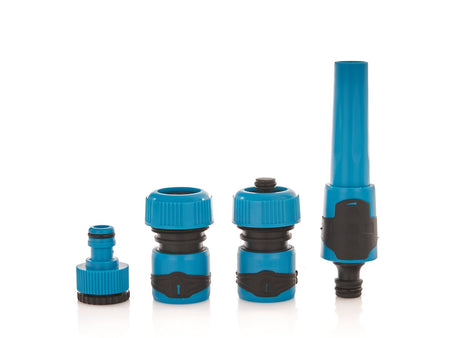 3/4" 4-delige slangconnector set TPR-lijn