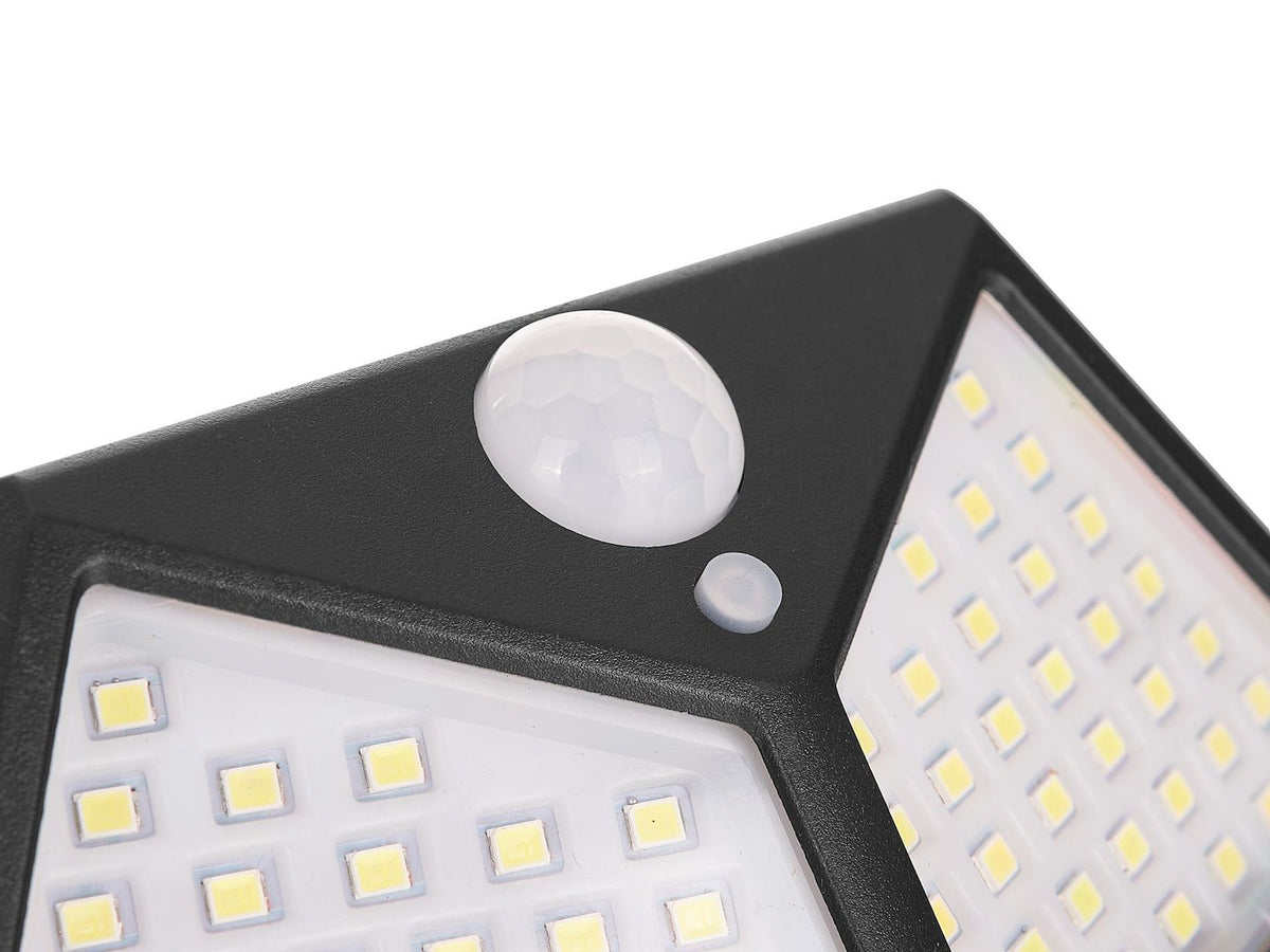 Zonne bewegings-donkheidssensorlamp 100 LED – 50W