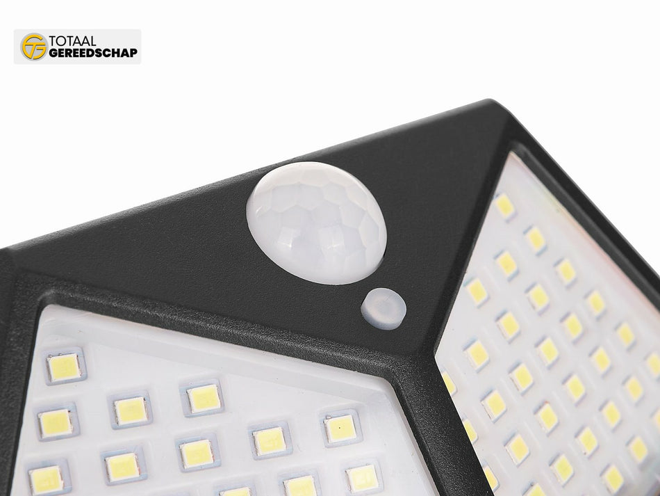 Solar motion-dusk sensor light 100 LED – 50W