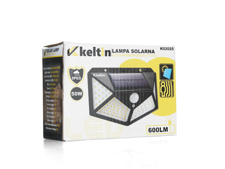 Zonne bewegings-donkheidssensorlamp 100 LED – 50W