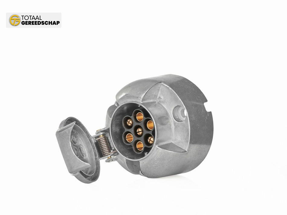Trailer socket 7PIN 12V (aluminum)