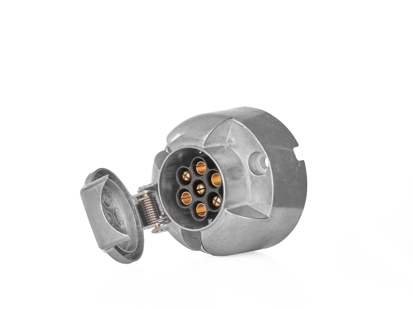 Aanhangeraansluiting stopcontact 7-polig 12V (aluminium)