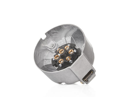 Aanhangeraansluiting stopcontact 7-polig 12V (aluminium)