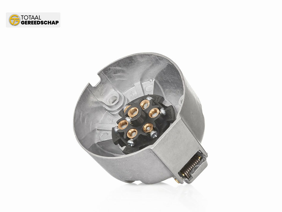 Trailer socket 7PIN 12V (aluminum)