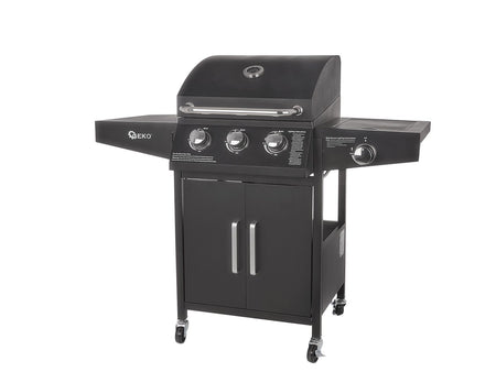 Gasbarbecue 4 branders (3 + 1) 13,5 kW
