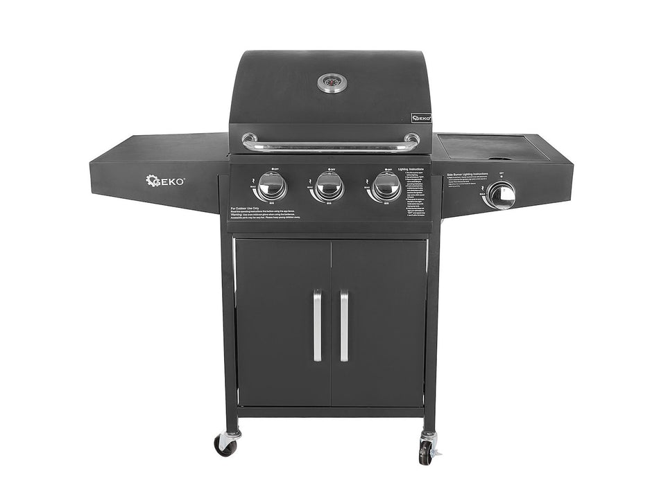Gasbarbecue 4 branders (3 + 1) 13,5 kW