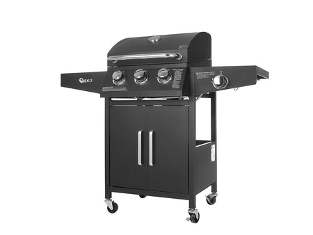 Gasbarbecue 4 branders (3 + 1) 13,5 kW
