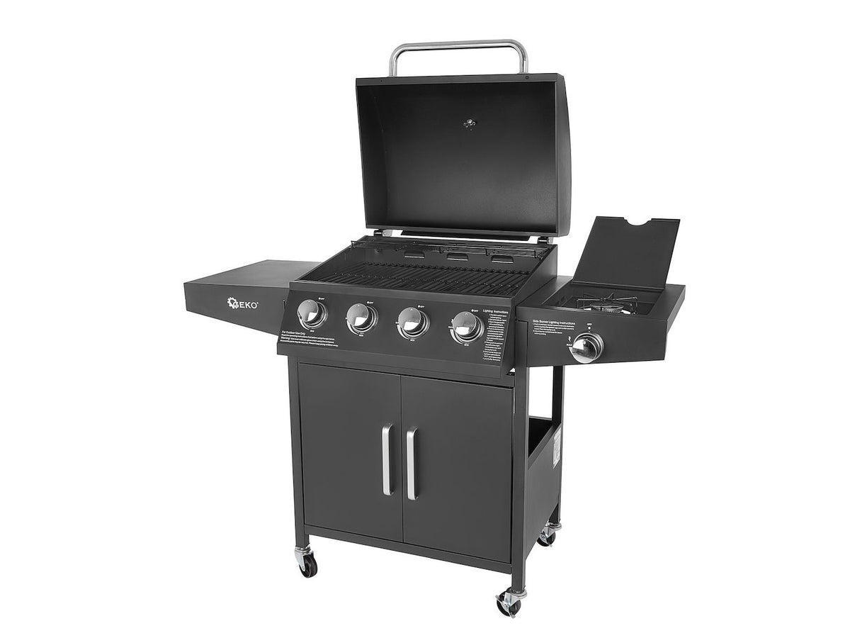 Gasbarbecue 5 branders (4 + 1) 15 kW