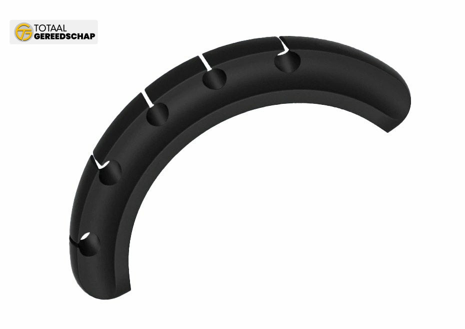 Self-adhesive cable clips holder with 5 slots