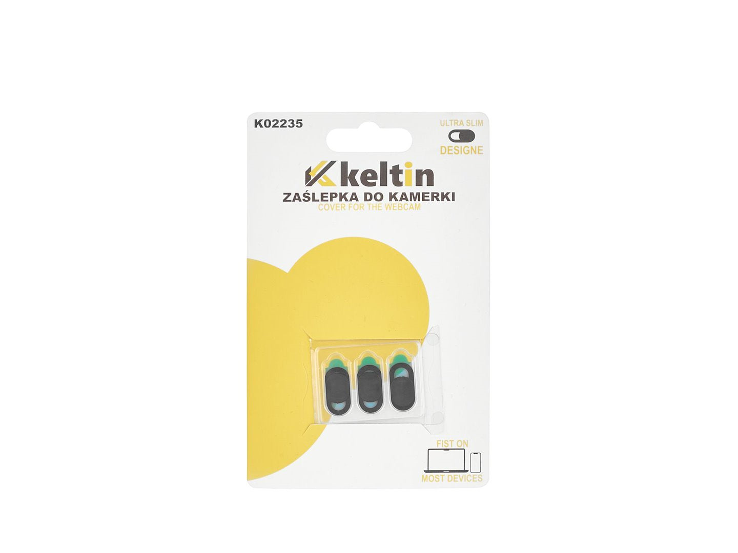 Set van 3 webcamcovers