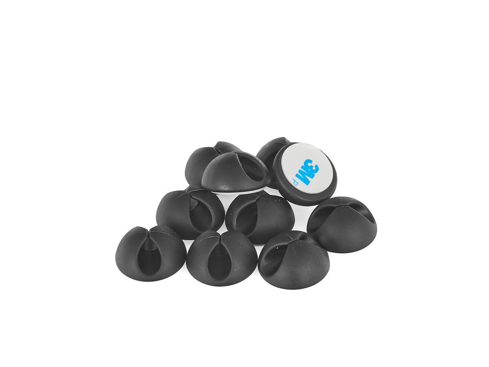 10 stuks zelfklevende kabelklemmen houders (28x28mm)