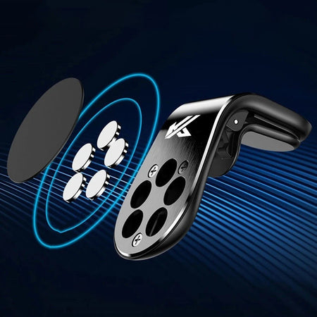 Universele magnetische telefoonhouder voor luchtrooster (klemtype)
