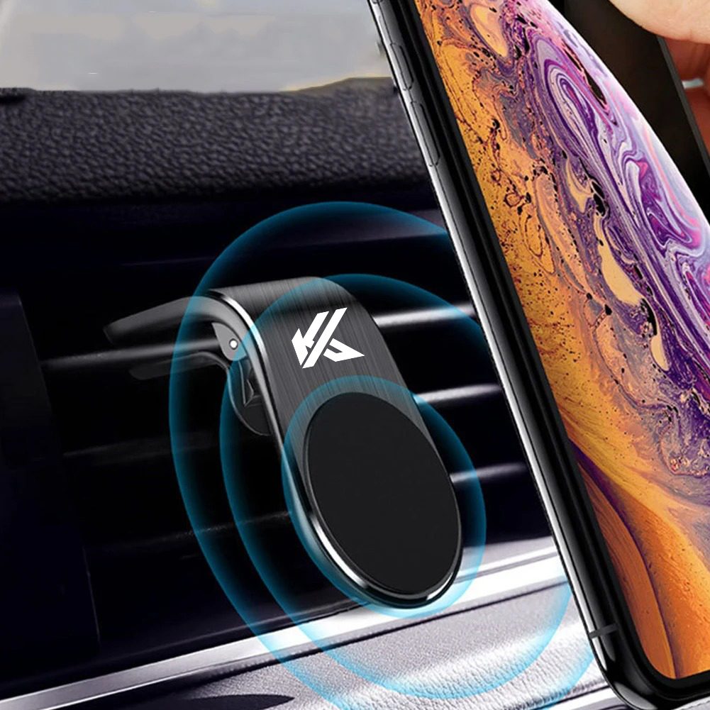 Universele magnetische telefoonhouder voor luchtrooster (klemtype)