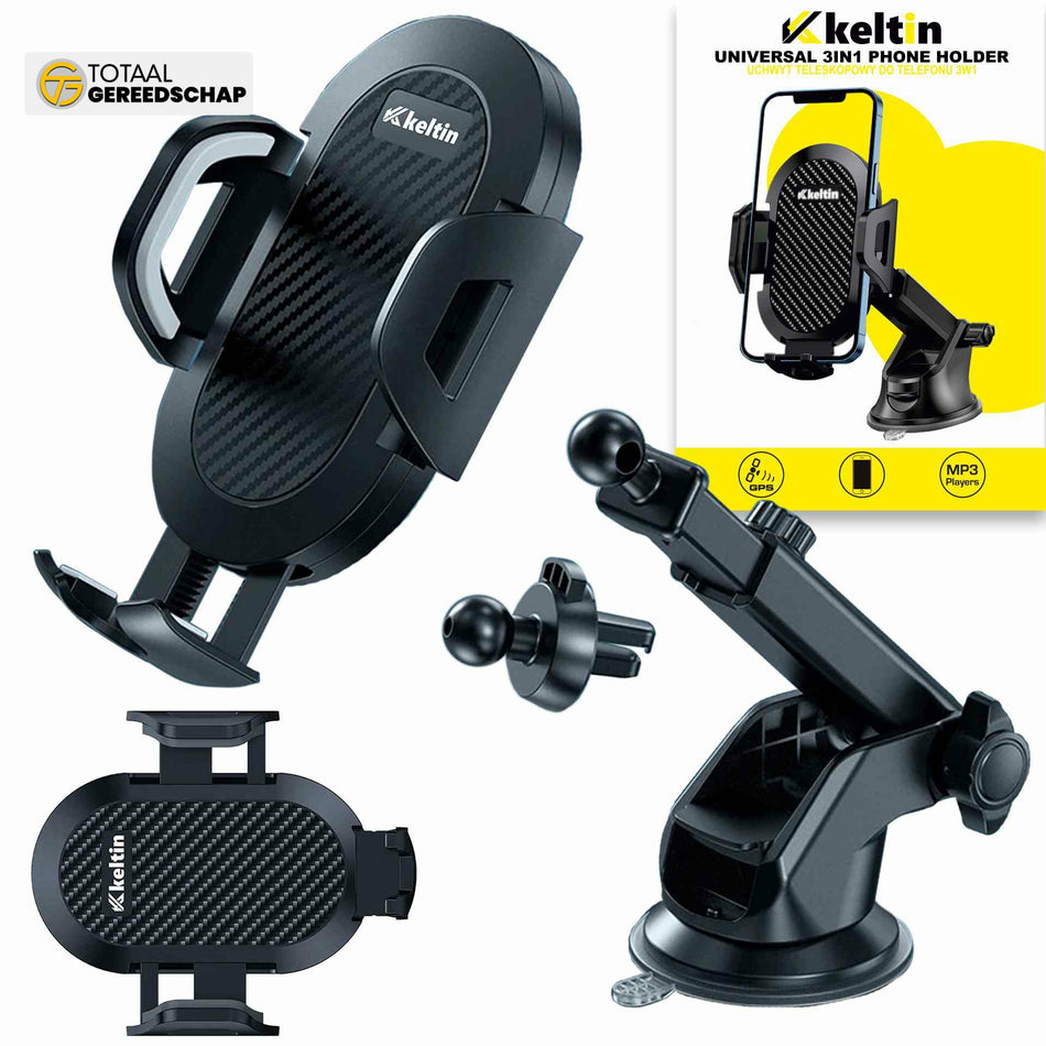 Universal 3in1 phone holder