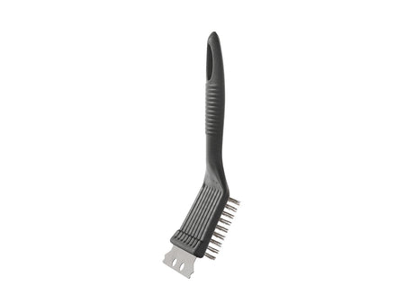 2-in-1 barbecueborstel met schraper