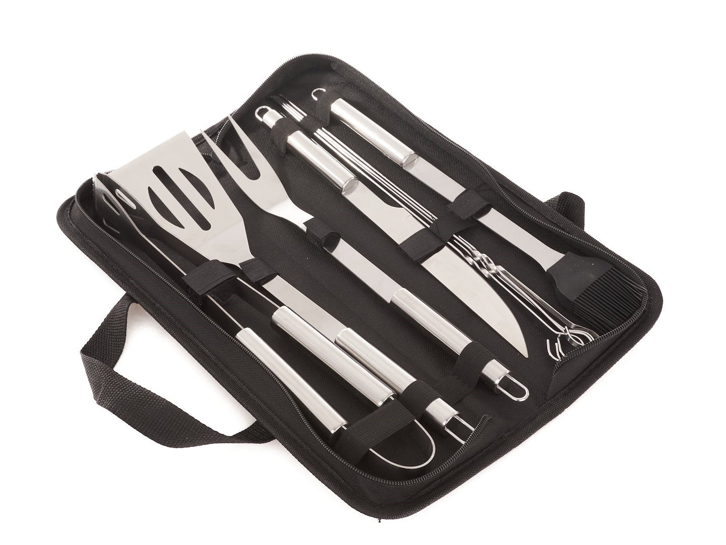 10-delige barbecueaccessoires set