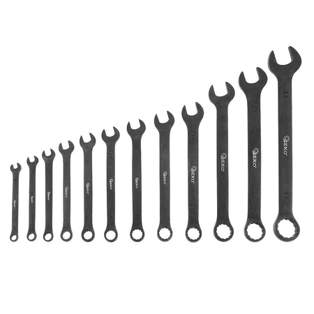 Combinatensleutel ovaalset 6-22mm 12 stuks