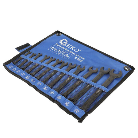 Combinatensleutel ovaalset 6-22mm 12 stuks
