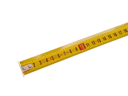 Meetlint 10 m x 25 mm dubbelzijdig