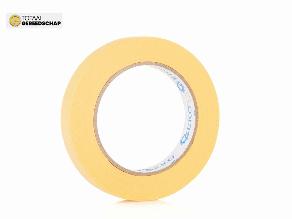 Yellow masking tape 19mm x 50m