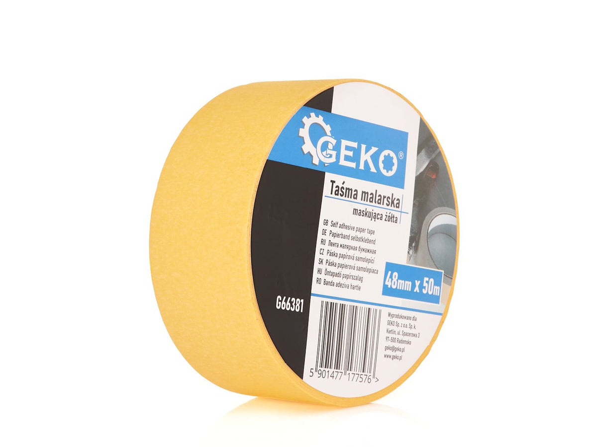 Gele schilderstape 48 mm x 50 m