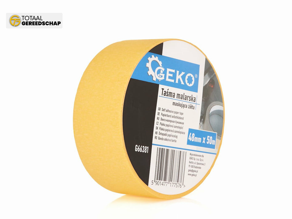 Yellow masking tape 48mm x 50m