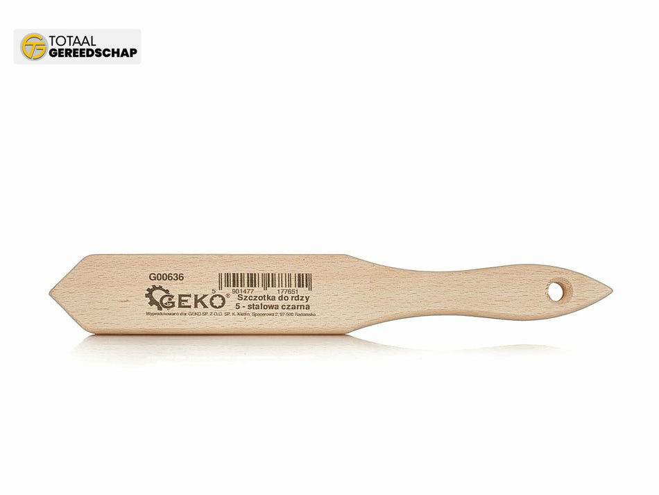 PL Wire brush for rust black 5 rows wood (30)