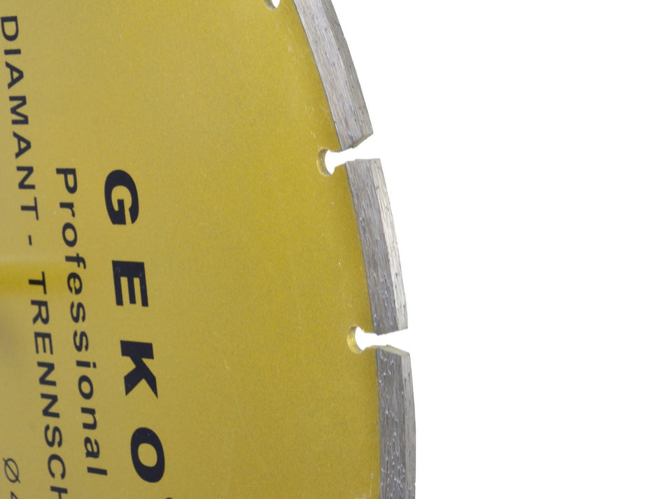 Gegroepeerde rand diamantzaagblad 400x8x32mm GEKO Profi