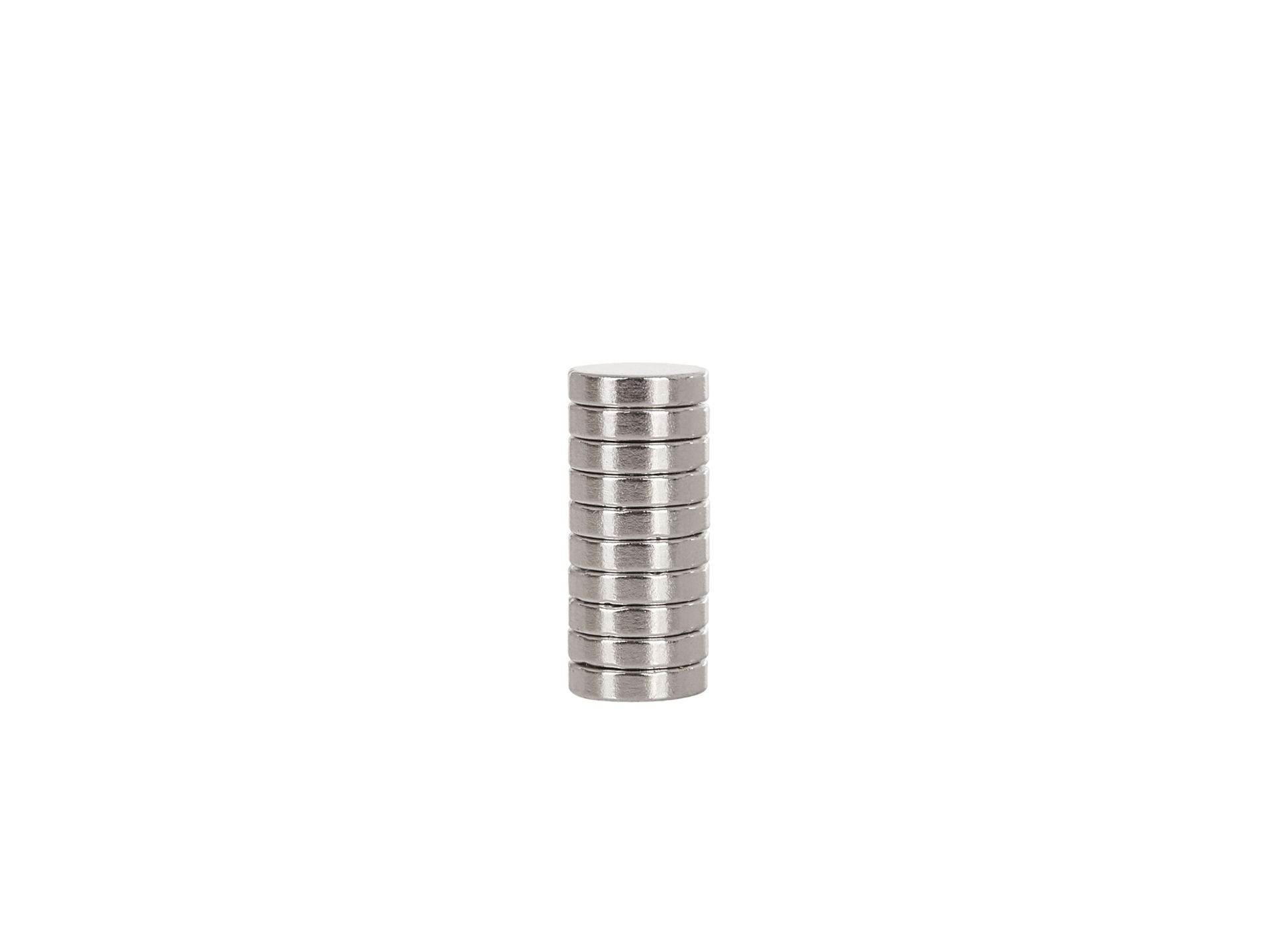 8x2mm ronde neodymiummagneten