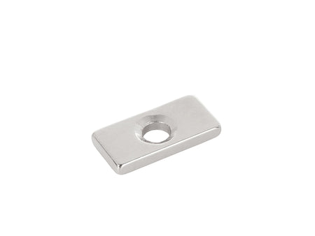 20x10x3mm rechthoekige neodymiummagneten met schroefgat