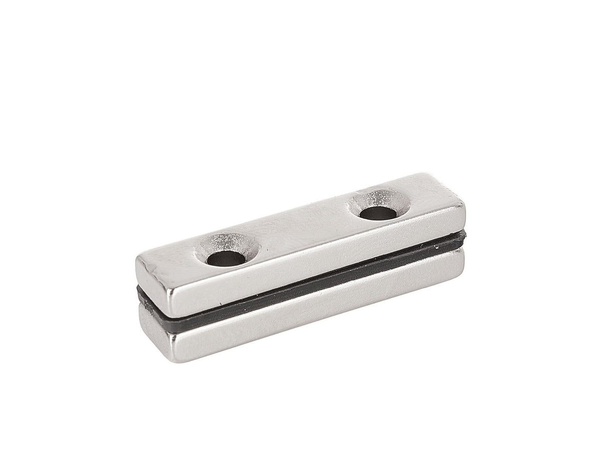 40x10x5mm rechthoekige neodymiummagneten met schroefgaten