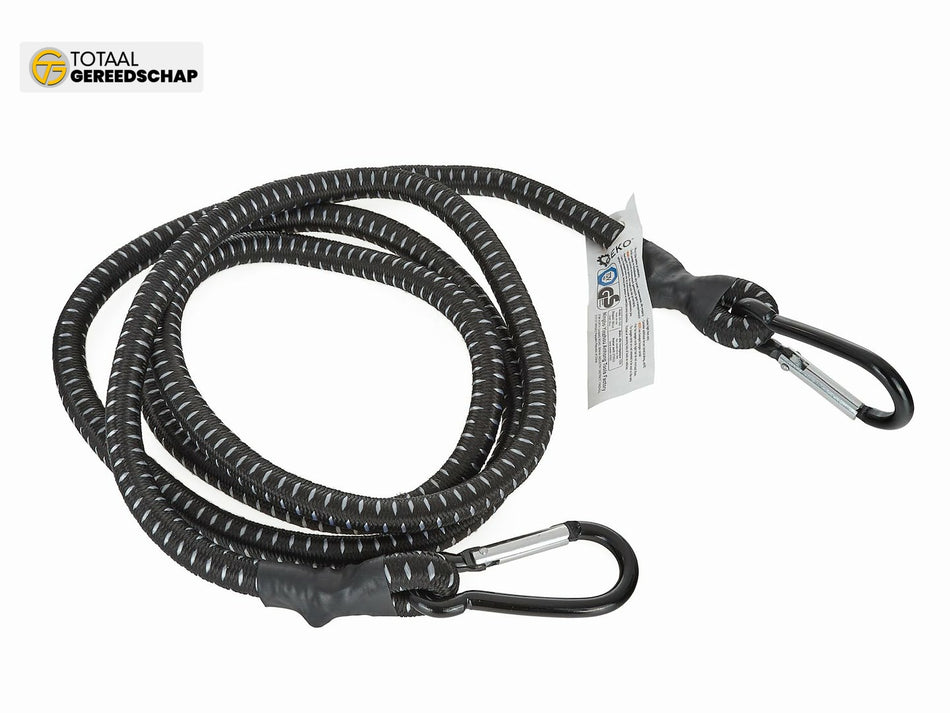 Bungee cord with carabiners 10mm x 180cm