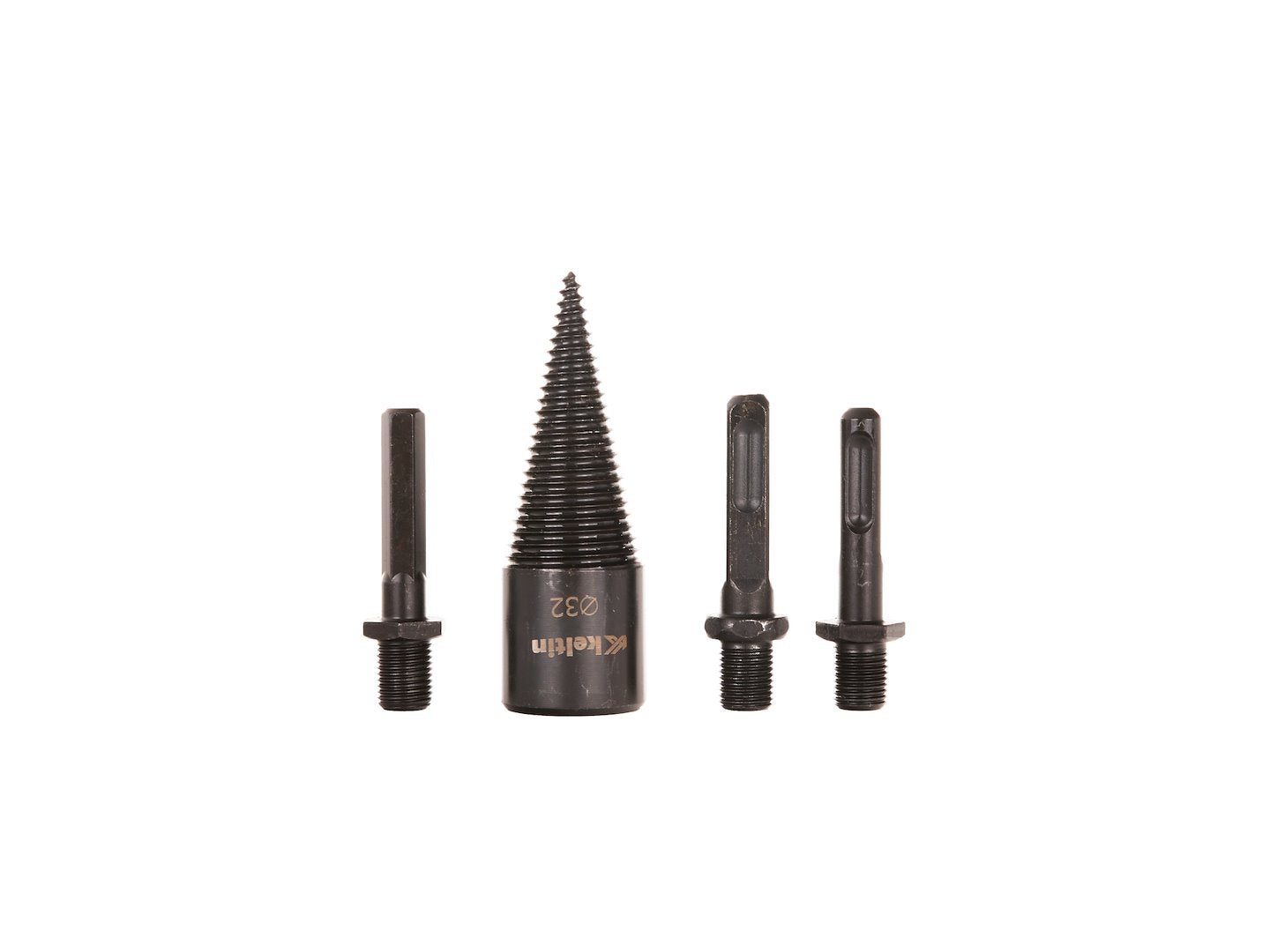 Boorbitschroefboor voor houtsplijting 32mm + set van 3 adapters