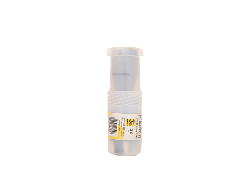 Boorbitschroefboor voor houtsplijting 32mm + set van 3 adapters
