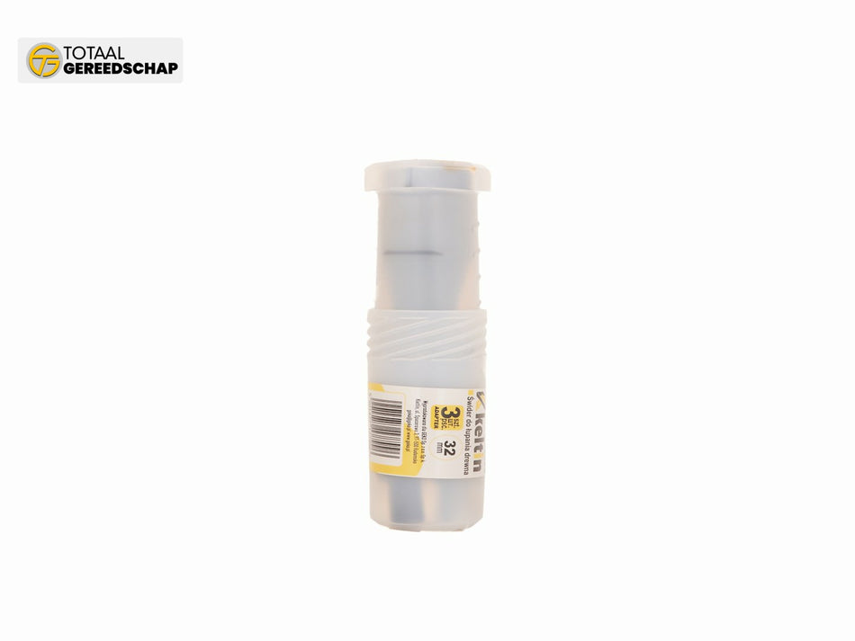 Drill bit auger for splitting wood 32mm + 3pcs set of adapters