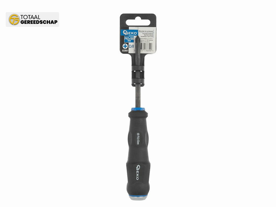 #2x100mm phillips head impact screwdriver CrV