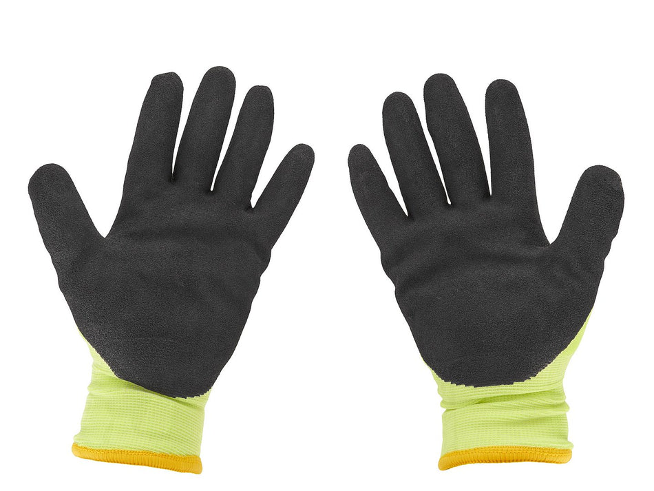 Thermische fluorescerende werkhandschoenen maat 8