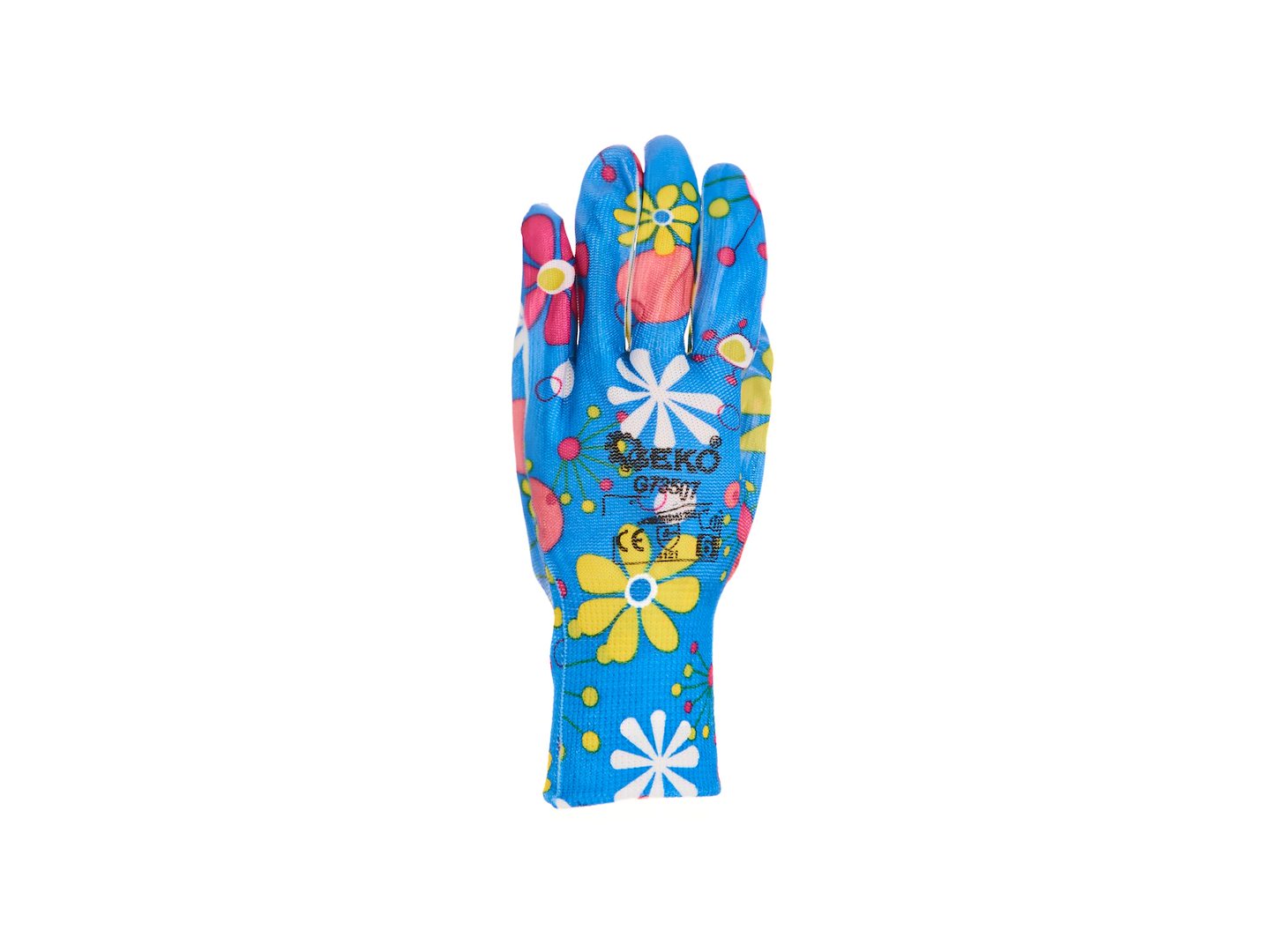 Dames werkhandschoenen met nitrilcoating maat 6