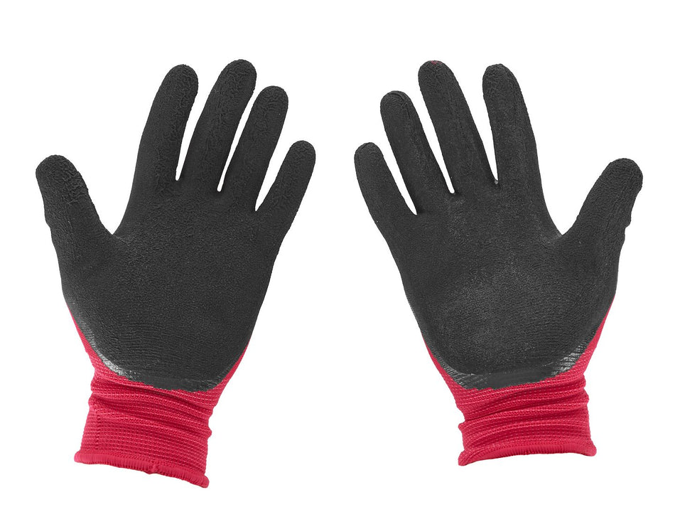 Gecoate beschermhandschoenen maat 7 – roze