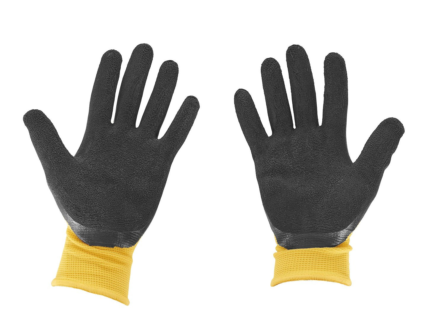 Gecoate beschermhandschoenen maat 8 – geel
