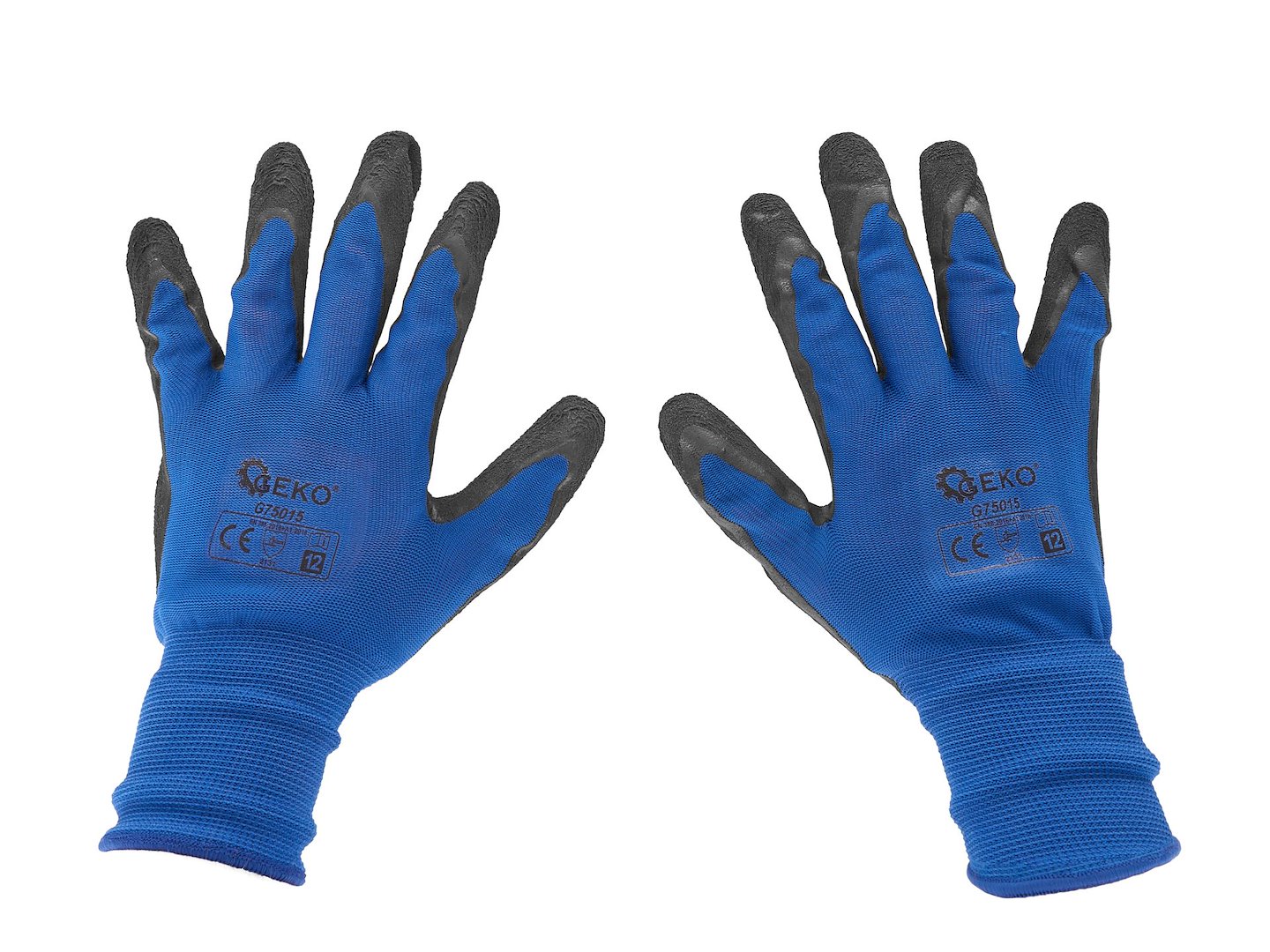 Gecoate beschermhandschoenen maat 12 – donkerblauw