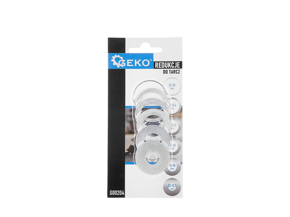 Reductieringenset 6 stuks (32-30;32-25,4;32-22,2;32-20;32-16;32-12,7)
