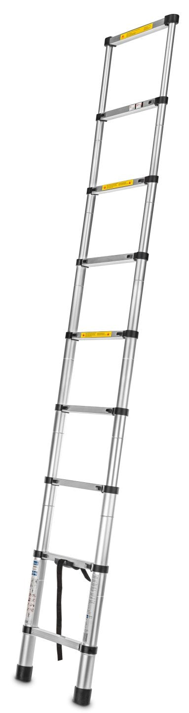 2,6 m telescopische aluminiumladder 150 kg