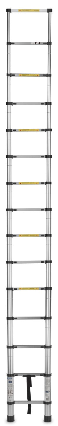 4,4 m telescopische aluminiumladder 150 kg