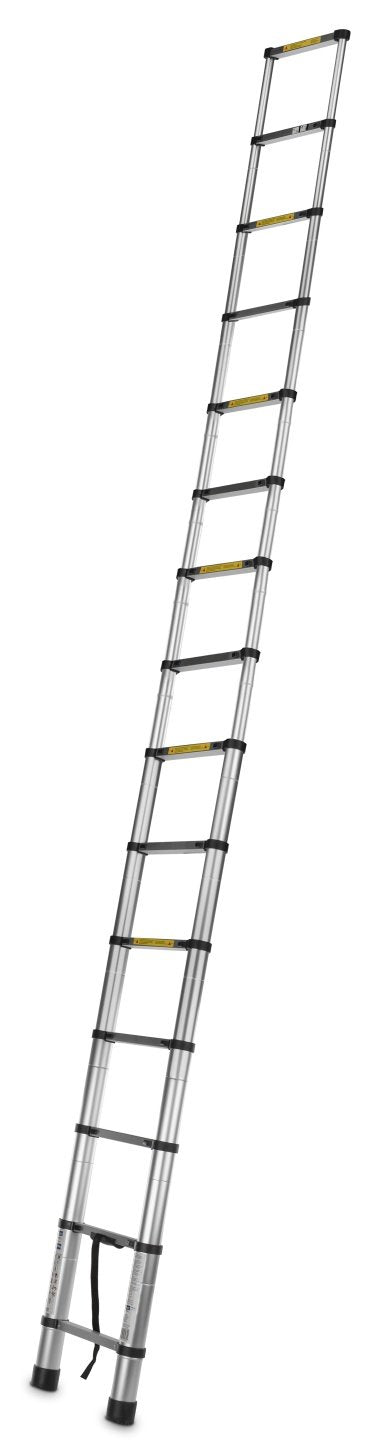 4,4 m telescopische aluminiumladder 150 kg