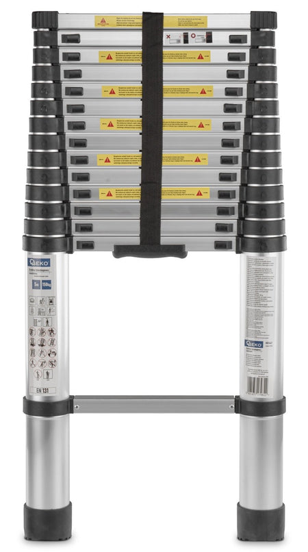 5 m telescopische aluminiumladder 150 kg