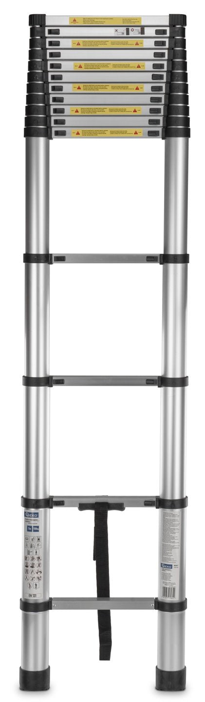 5 m telescopische aluminiumladder 150 kg