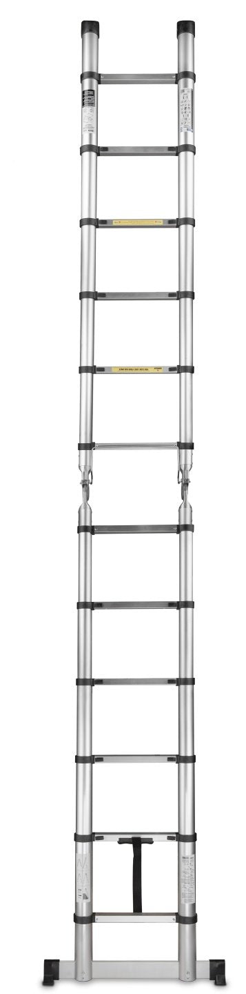 3,8 m telescopische aluminium scharnierende telescopische ladder 150 kg