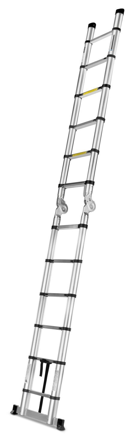 3,8 m telescopische aluminium scharnierende telescopische ladder 150 kg