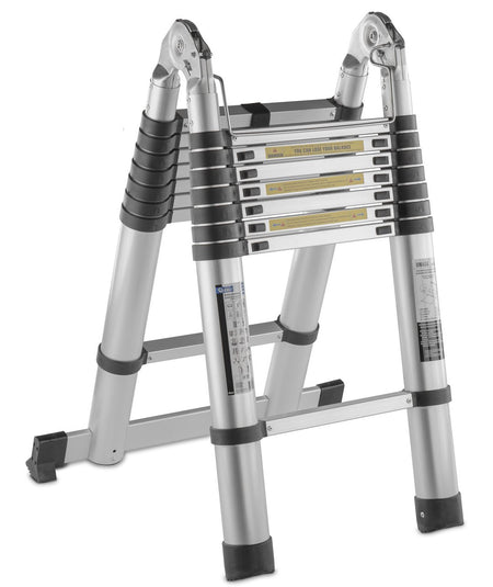 5 m telescopische aluminium scharnierende telescopische ladder 150 kg